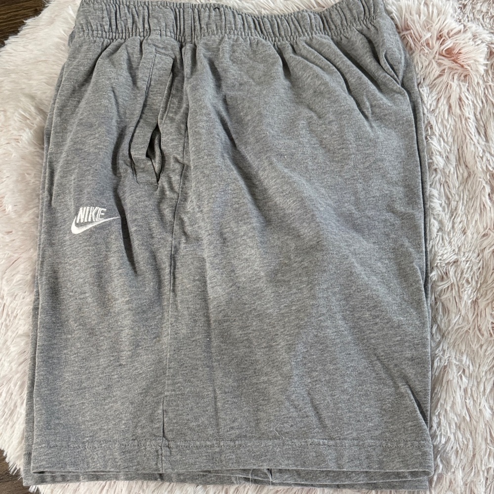 Nike Heather Gray Sports Shorts
